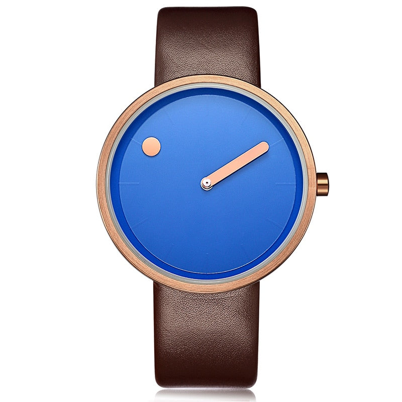 The Classy Blue Minimalist