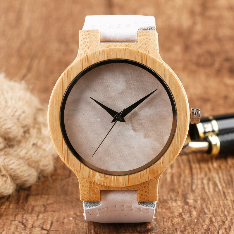 The Bamboo Marble Watch Series