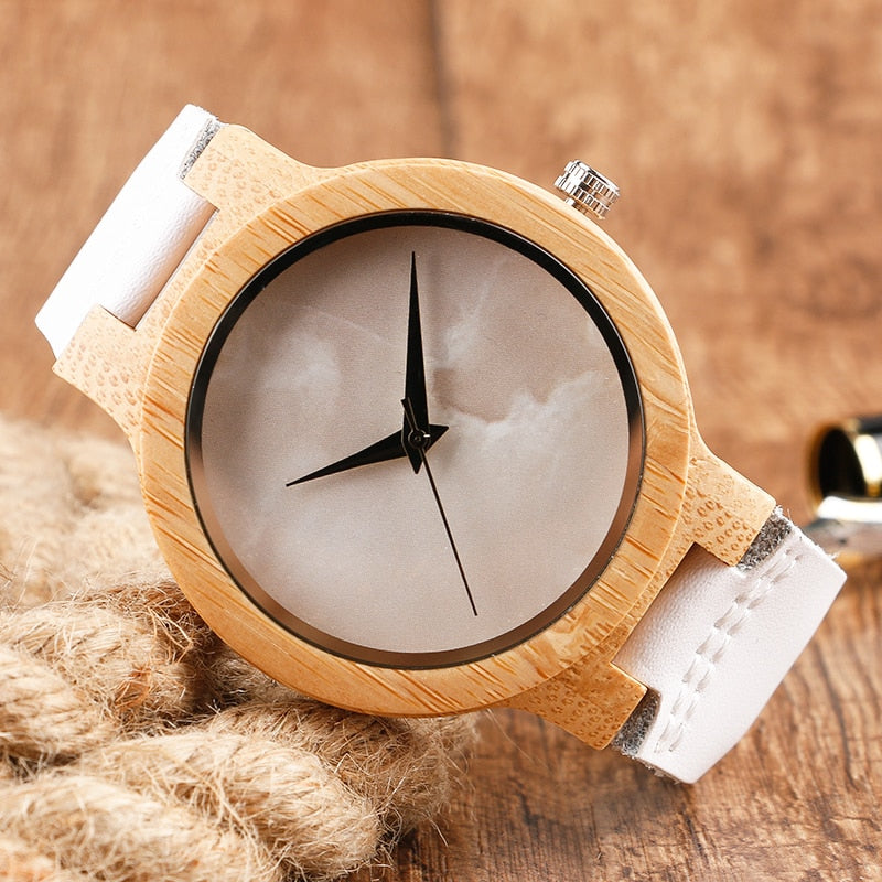 The Bamboo Marble Watch Series