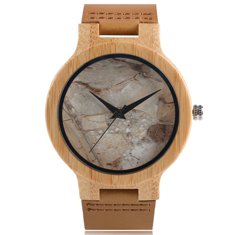 The Bamboo Marble Watch Series