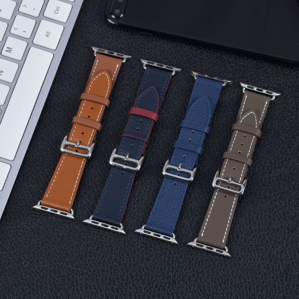 Genuine Leather Belt Band for Apple Watch