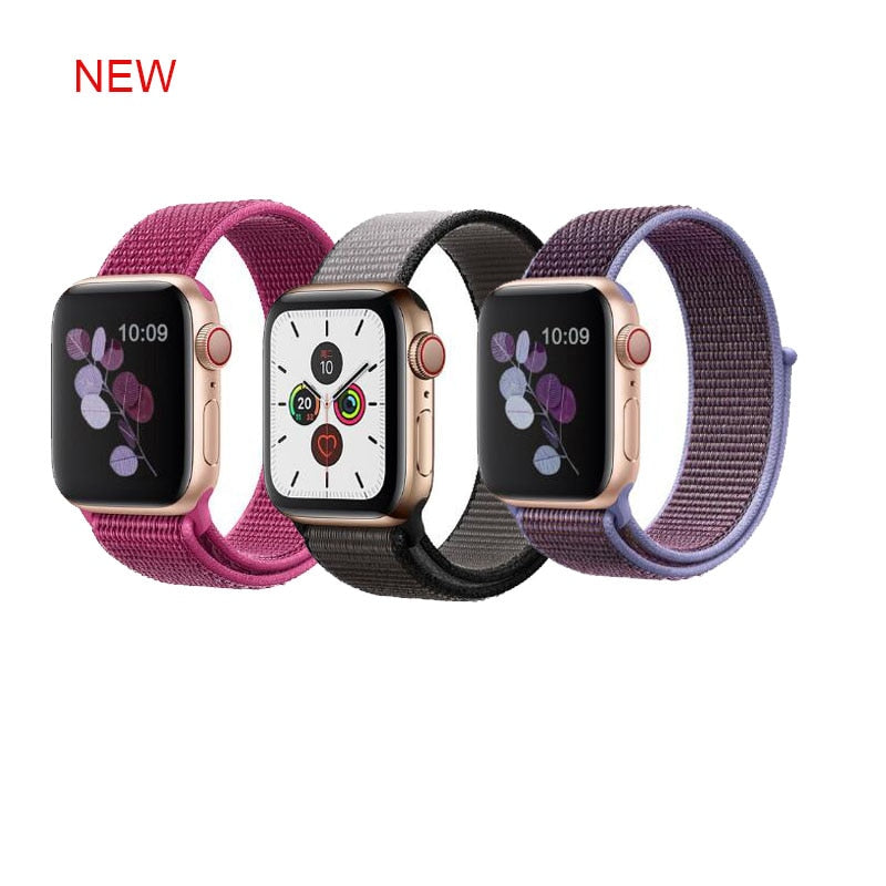 Nylon Sport Loop Apple Watchbands