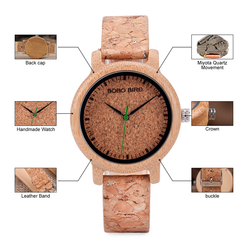 Natural Cork Watch