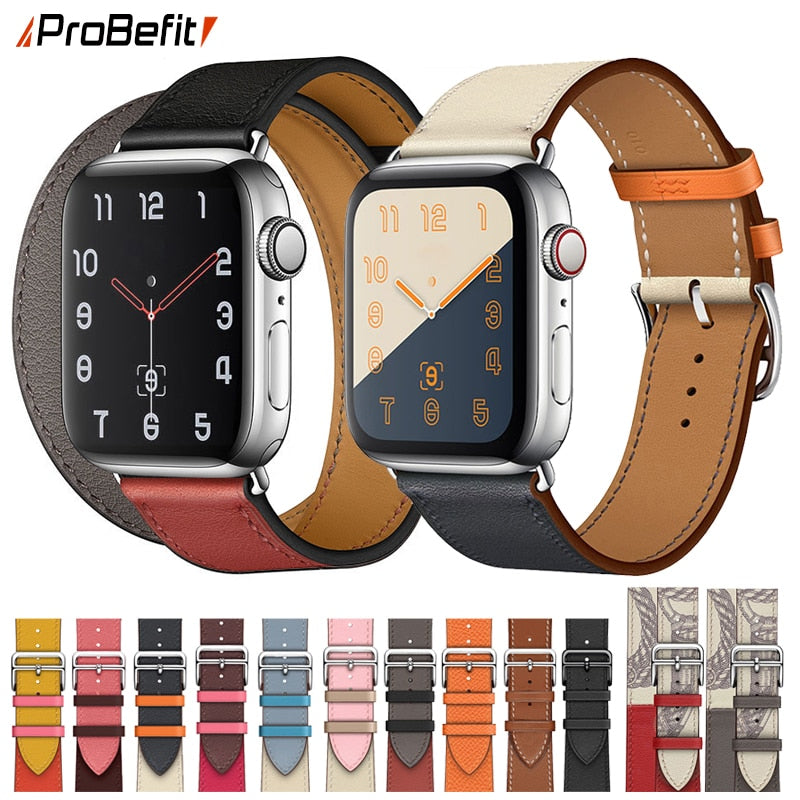 Genuine Leather Belt Band for Apple Watch