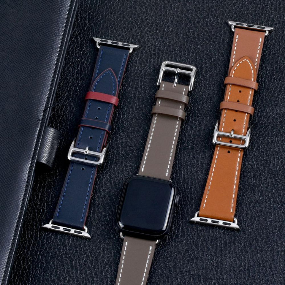 Genuine Leather Belt Band for Apple Watch