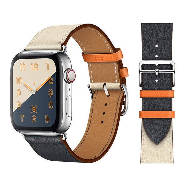 Genuine Leather Belt Band for Apple Watch