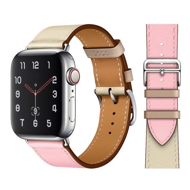 Genuine Leather Belt Band for Apple Watch