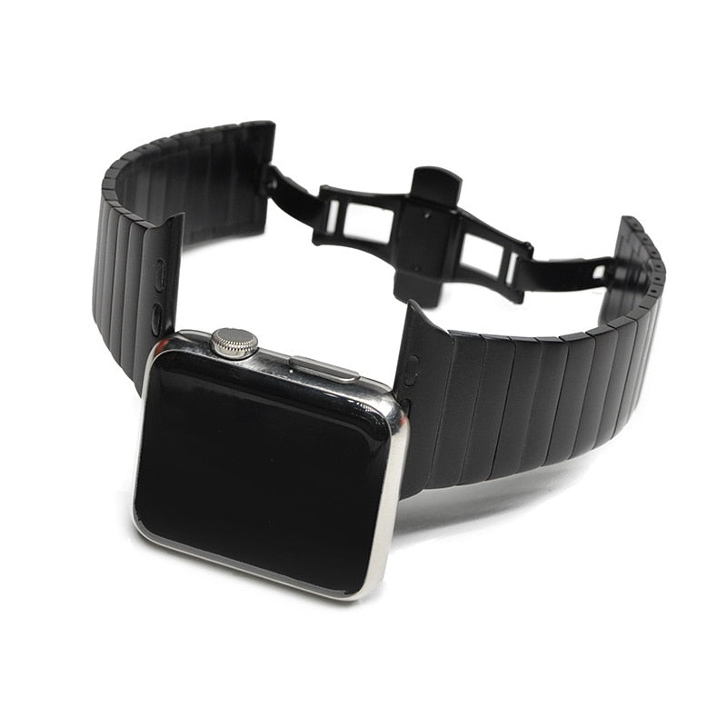 Minimal Butterfly Steel Band for Apple Watch