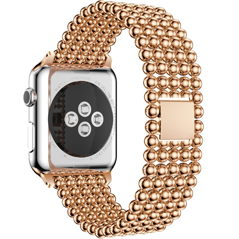 Steel Pearls Strap For Apple Watch