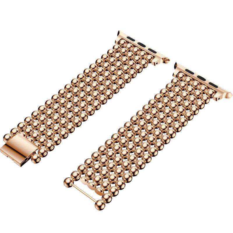 Steel Pearls Strap For Apple Watch