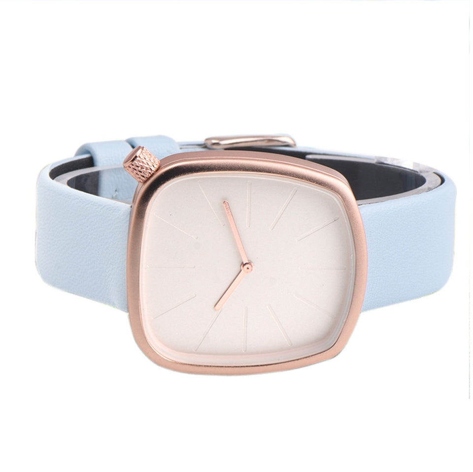 Rose Gold Pebble Watch